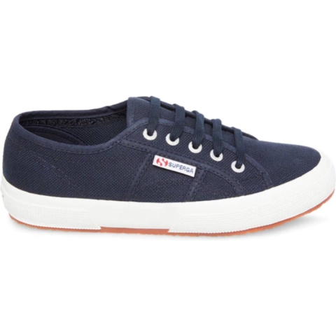 Superga 2750-Cotu Klassiek Marine-F Wit