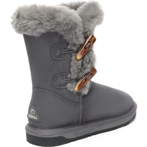 EVER AU Dames korte laarzen met hoornschakelaar-STORK