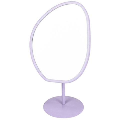 House Vitamin Mirror organic metal lilac 16,5x12x31,5cm