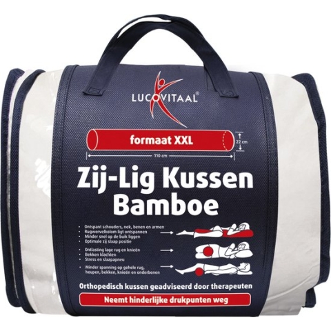 Lucovitaal Bamboe zijligkussen