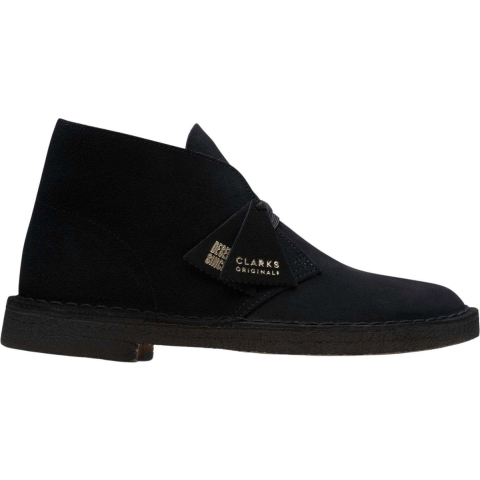 Clarks Original desert boot suede black casual veterschoenen heren