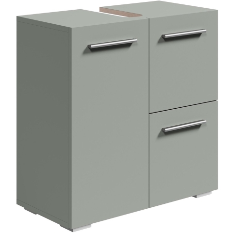 Badplaats Wastafel onderkast mars 60 x 30 x 60 cm mat badkamerkast –