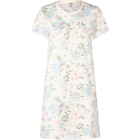 By Louise Dames nachthemd korte mouw flowers