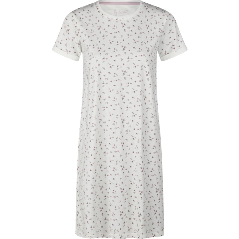 By Louise Dames nachthemd korte mouw bloemenprint