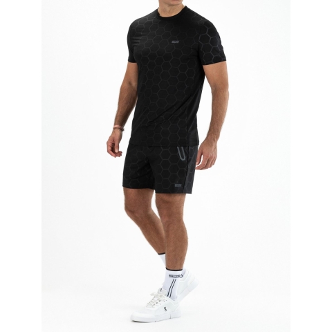 Sjeng Sports nero tee tennis t-shirt korte mouw heren -