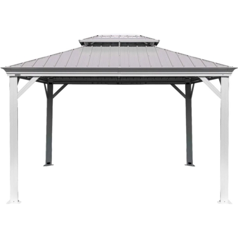 Sojag Paviljoen pergola messina 483x363 cm champagnekleurig