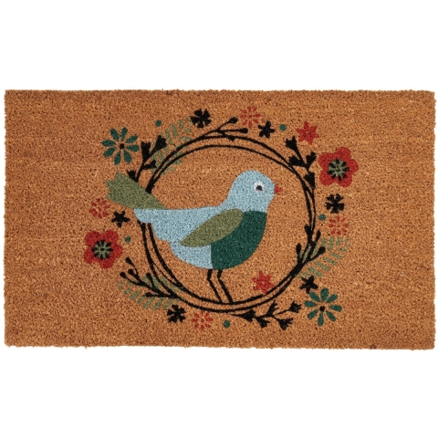 Muratap Bilbao home deurmat droogloopmat – beige 100% kokosvezel / pvc rug-