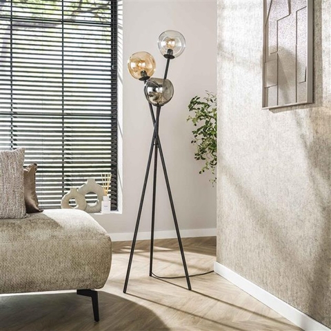 Hoyz vloerlamp multi globe 3-lichts artic