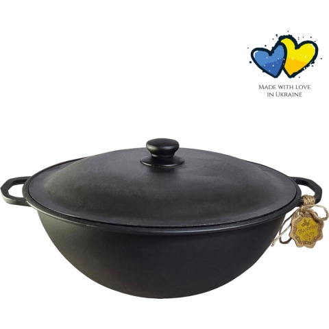 Maysternya Gietijzeren dutch oven 8 liter zwart