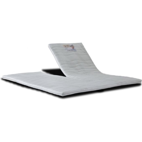 Harris & Darwin Soft sense koudschuim topper | met split| 6,5cm dik| cooltouch comfort-foam