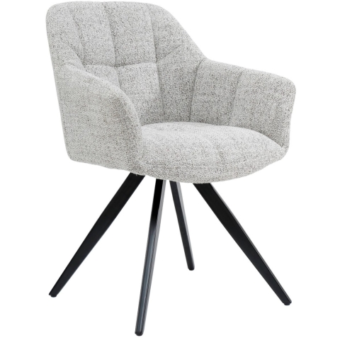 Livingfurn eetkamerstoel tommy bisque oasis - set van 2