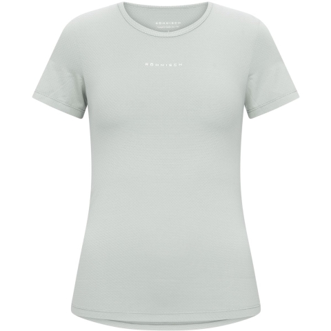Röhnisch jacquard ss top training t-shirt lange mouw dames -