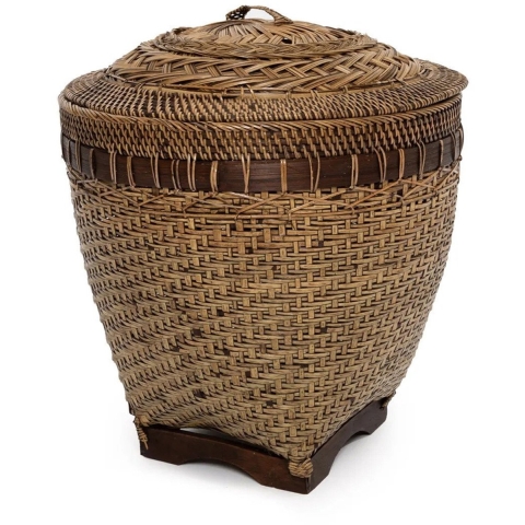 Bazar Bizar The colonial storage basket natural brown m