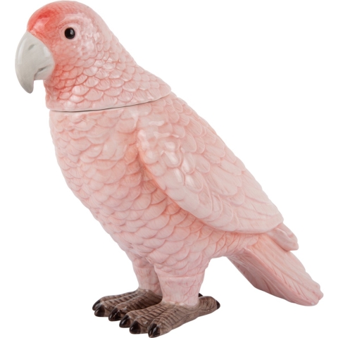 Present Time storage jar bird zacht