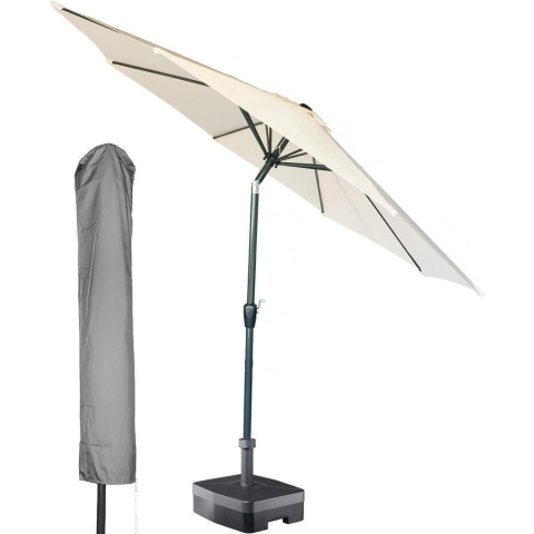Kopu ® ronde stokparasol 300 cm calma met hoes -