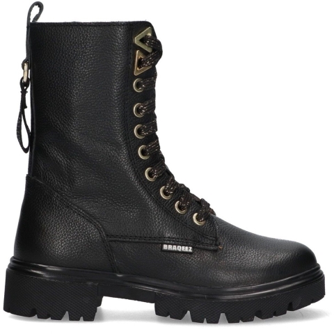 Braqeez 425784-589 meisjes veterboots