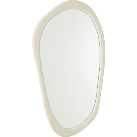 J-Line Wall mirror moderna mdf/mirror white large