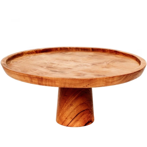 Bazar Bizar The teak root cake dish l
