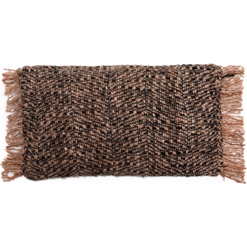 Bazar Bizar The oh my gee cushion cover black copper 30x50