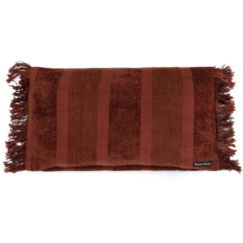 Bazar Bizar The oh my gee cushion cover burgundy velvet 30x50