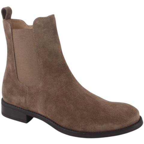 Unisa Barty f25 bs taupe dames enkellaarzen gekleed