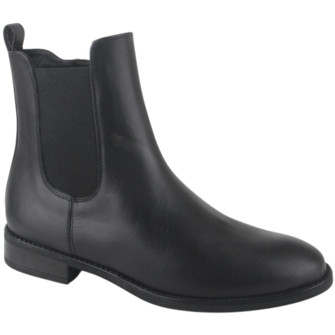 Unisa Barty f25 stt black dames enkellaarzen gekleed