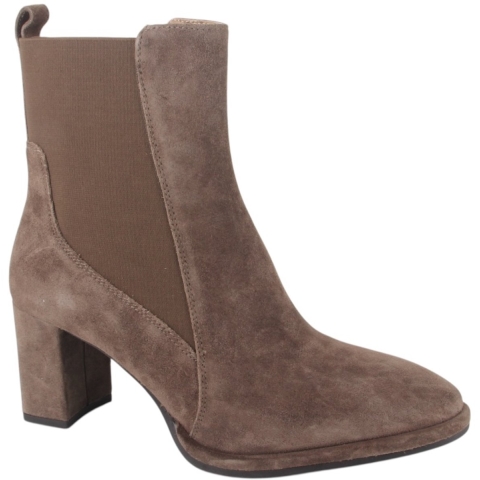 Unisa Luanco bs taupe dames enkellaarzen gekleed