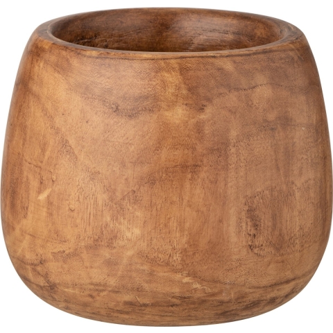 J-Line Jar paulownia brown