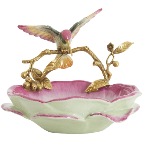 Light & Living schaal hummingbird 24x21x20 cm -