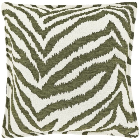 Unique Living kussenhoes rowan 45x45cm winter green