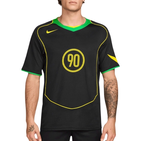 Nike total90 men's dri-fit soccer jersey ss t-shirt voetbal train km here -