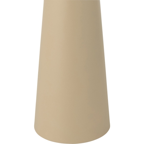 J-Line Side table column cone iron ecru/beige