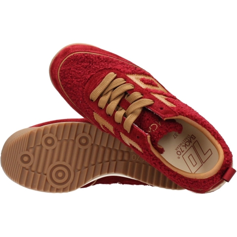 BACK 70 Veter sneaker met verwisselbaar voetbed