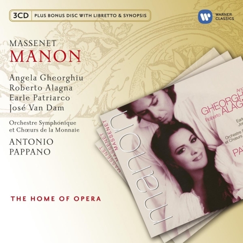 Angela Gheorghiu / Roberto Alagna - CD - Manon - Stereo (4 stuks)