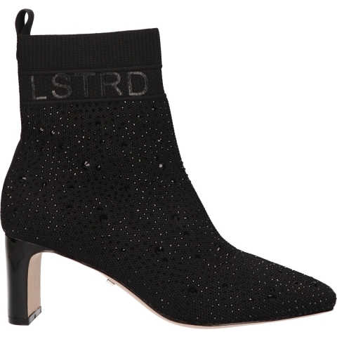 La Strada 2151725-4501 black dames enkellaarzen gekleed