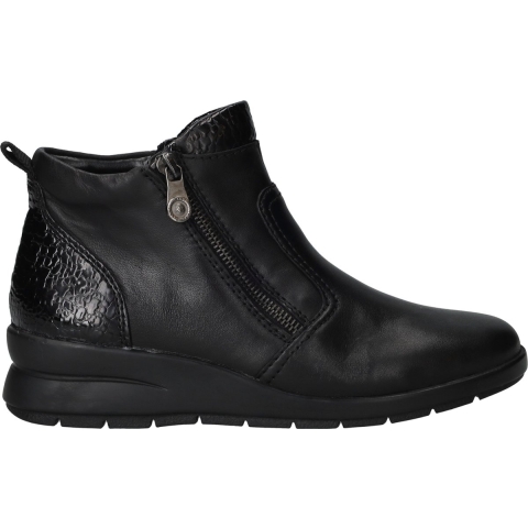 Rieker L4861-00 dames enkellaarzen sportief