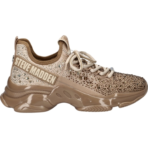Steve Madden Dames sneakers mistica brons goud zilver