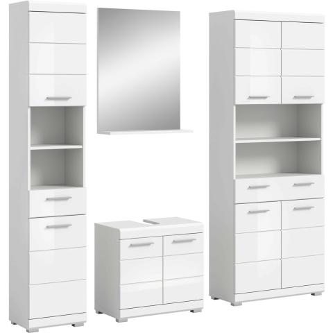 Furnilux Scout badkamercombinatie hoogglans mdf tz nb