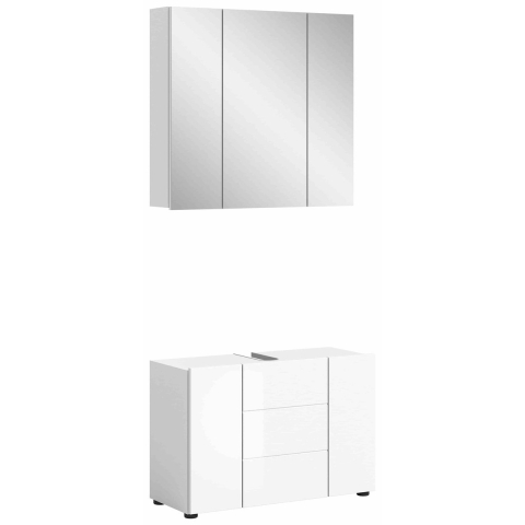 Furnilux Vira badkamercombinatie hoogglans mdf tz