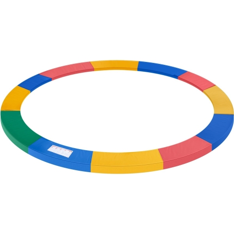 4goodz Trampoline rand veerafdekking voor trampoline 366 cm bont