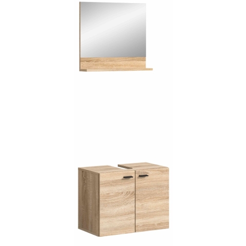 Furnilux Boston/tampa badkamercombinatie sonoma oak nb