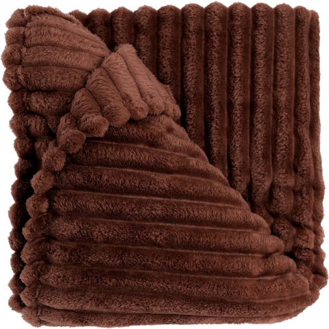 Unique Living plaid lex 150x200cm rocky brown