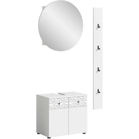 Furnilux Prisma badkamercombinatie nb hoogglans mdf tz