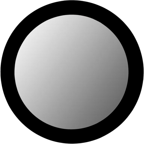 Starfurn spiegel dide 40 cm black