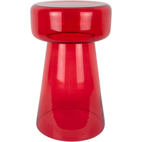 Leitmotiv bijzettafel corcho bright red