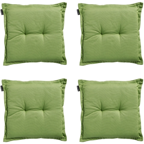 Madison zitkussen rib lime ca. set van 4