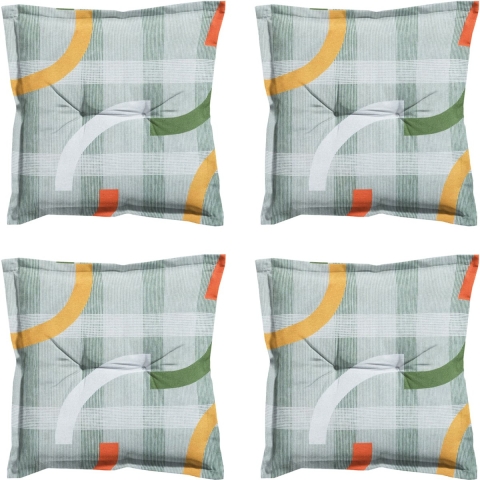 Madison zitkussen tess orange ca. set van 4