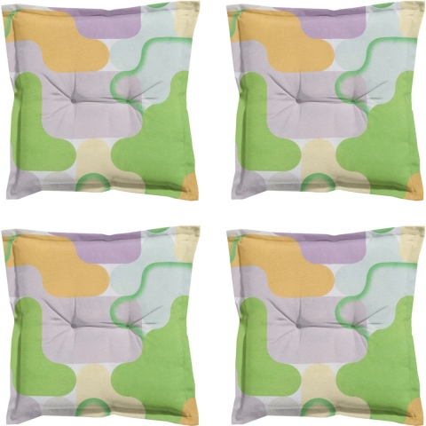 Madison zitkussen grafi lila ca. set van 4