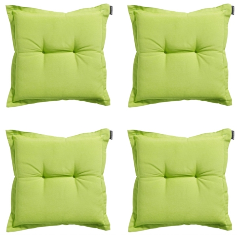 Madison zitkussen panama lime ca. set van 4