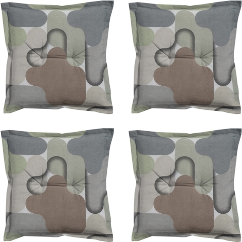 Madison zitkussen grafi sage ca. set van 4